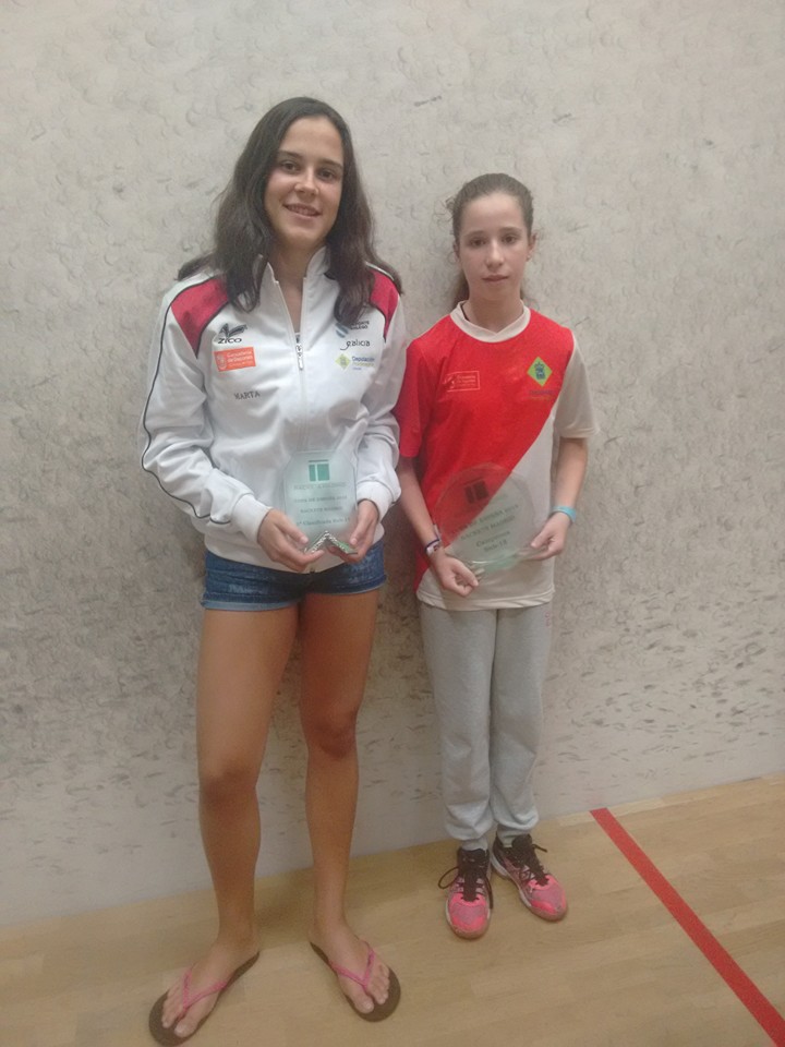 Icia y Marta campeonato squash espana2015 madrid