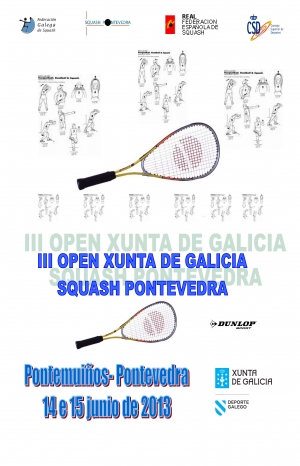 Cartel III OPEN XUNTA Santiago 13