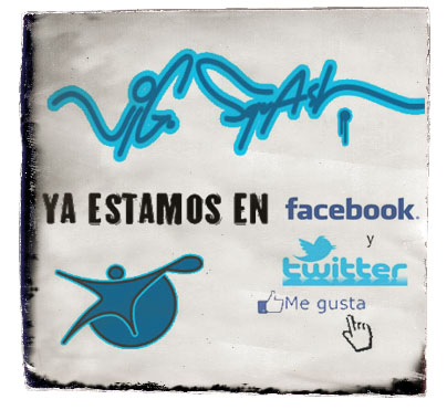 YA ESTAMOS EN FACEBOOK Y TWITTER