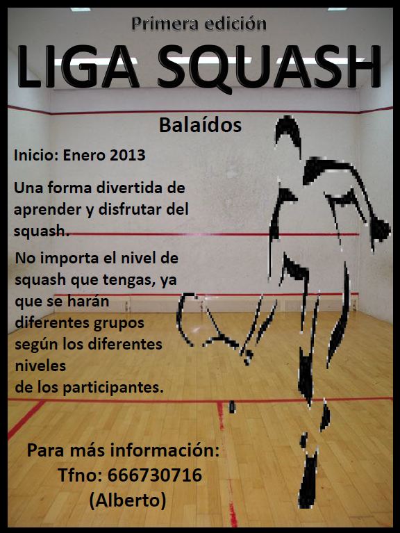 1u00aa Liga Squash Balaidos